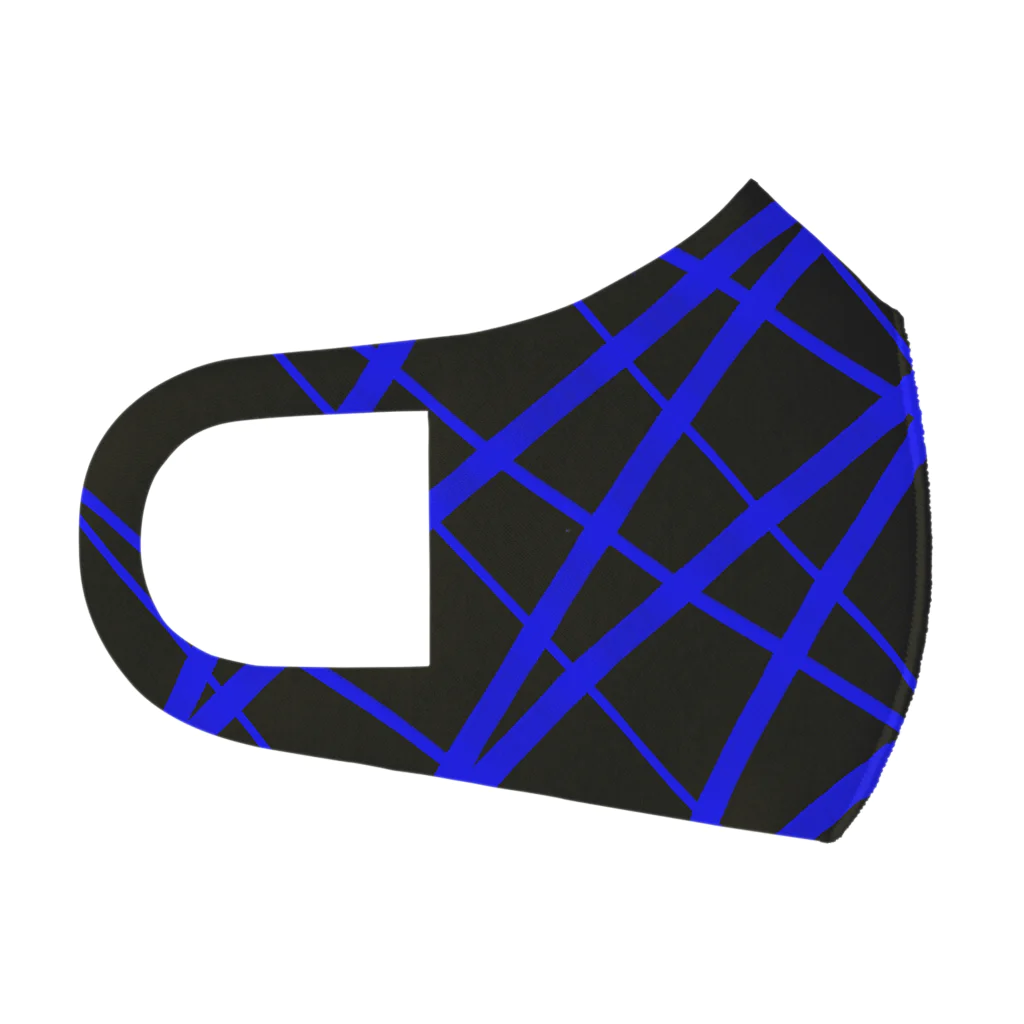 BGaiaのブラックサンダー【藍】 フルグラフィックマスク
