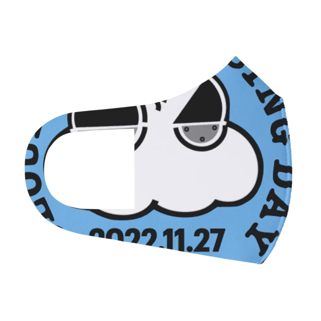 【WEB連動型】タップダンス教室 リズムスピーカーのCloud Tap Dancing Day ヒールシューズ Face Mask