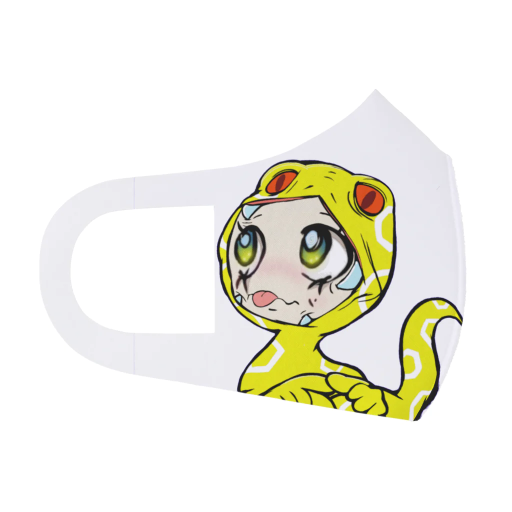 ちゃとらま　CHA10ramaのPEKEKO♡SNAKE Face Mask