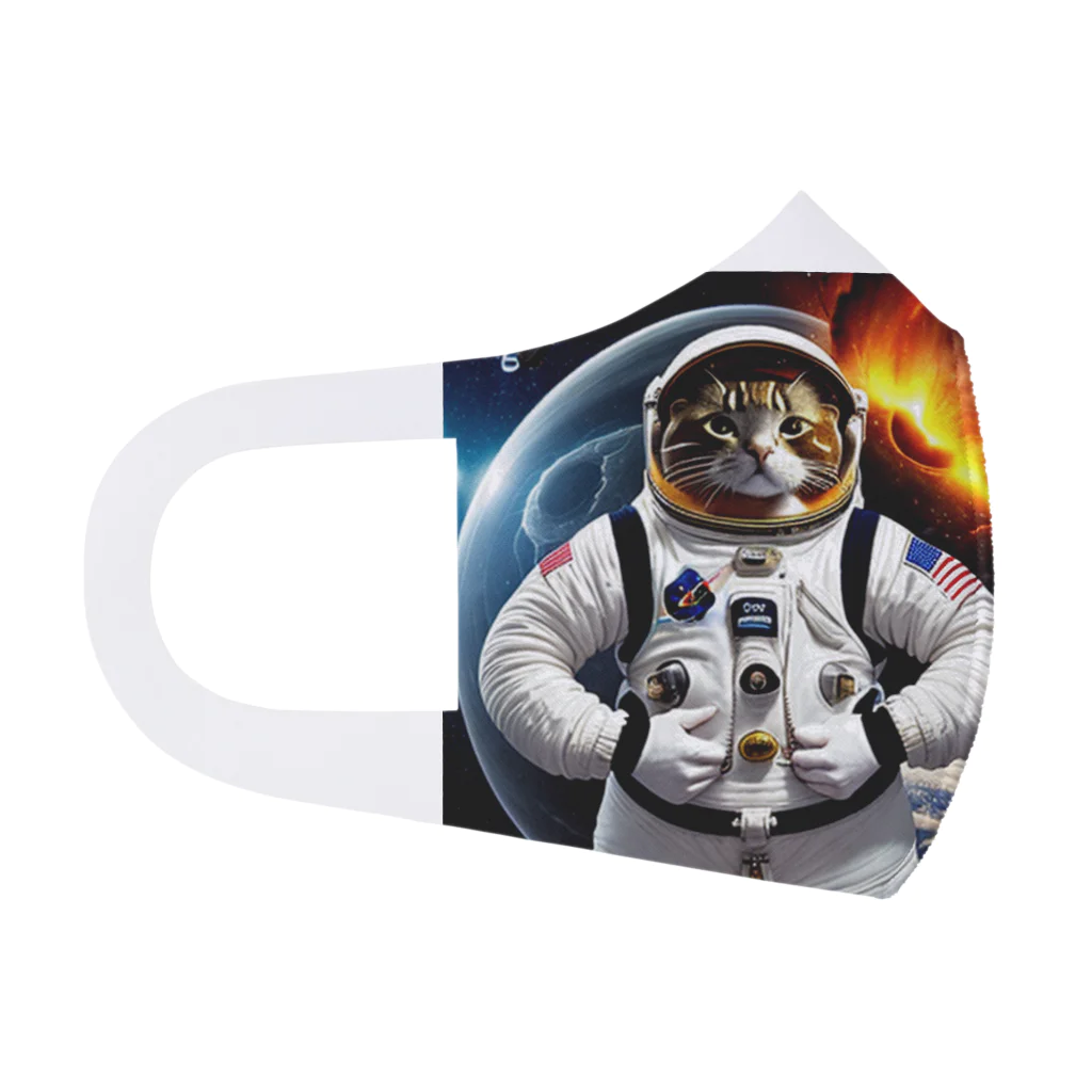 spaceinudogのspace neko cat3 フルグラフィックマスク