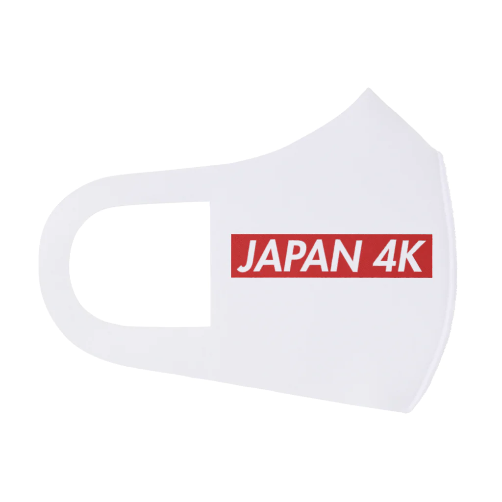 JAPAN 4KのJAPAN 4K ロゴアイテム 풀 그래픽 마스크