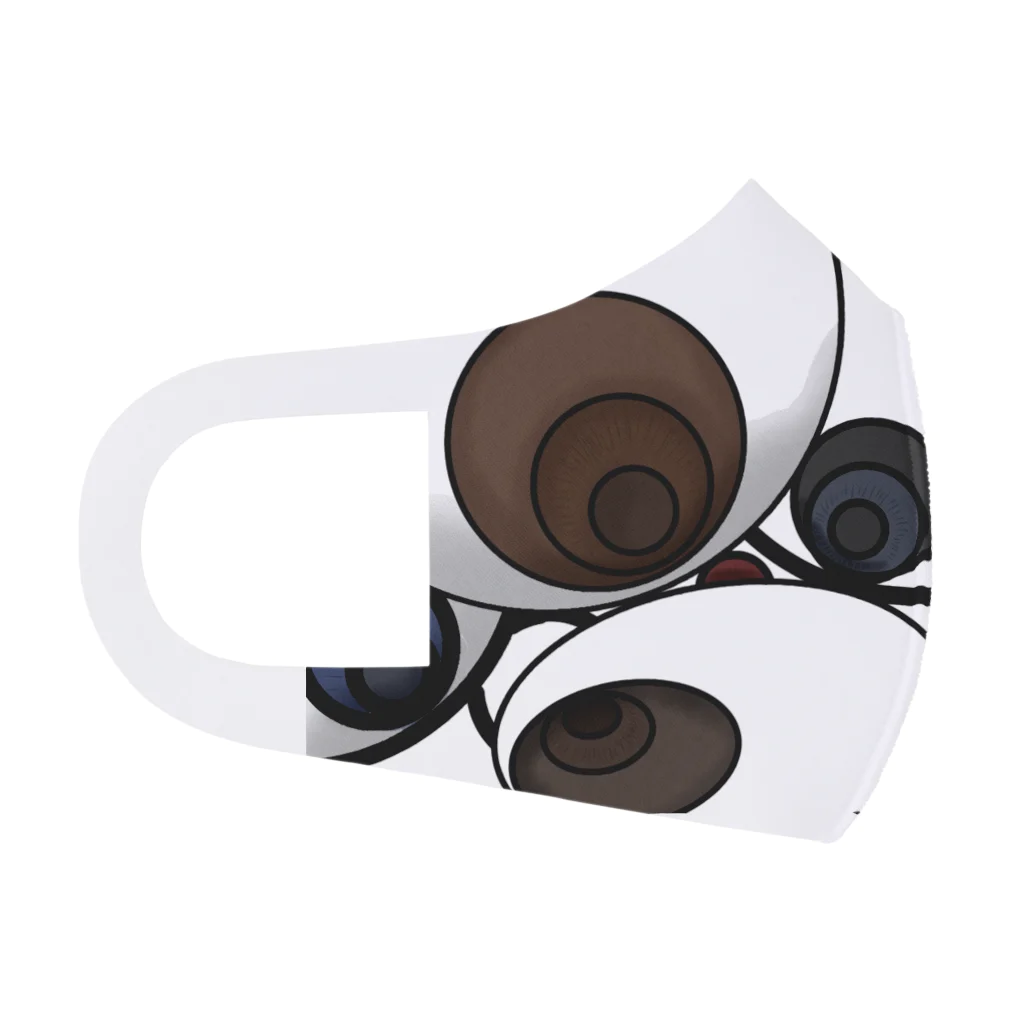 UxU_Beeroの社会の圧力👀 フルグラフィックマスク