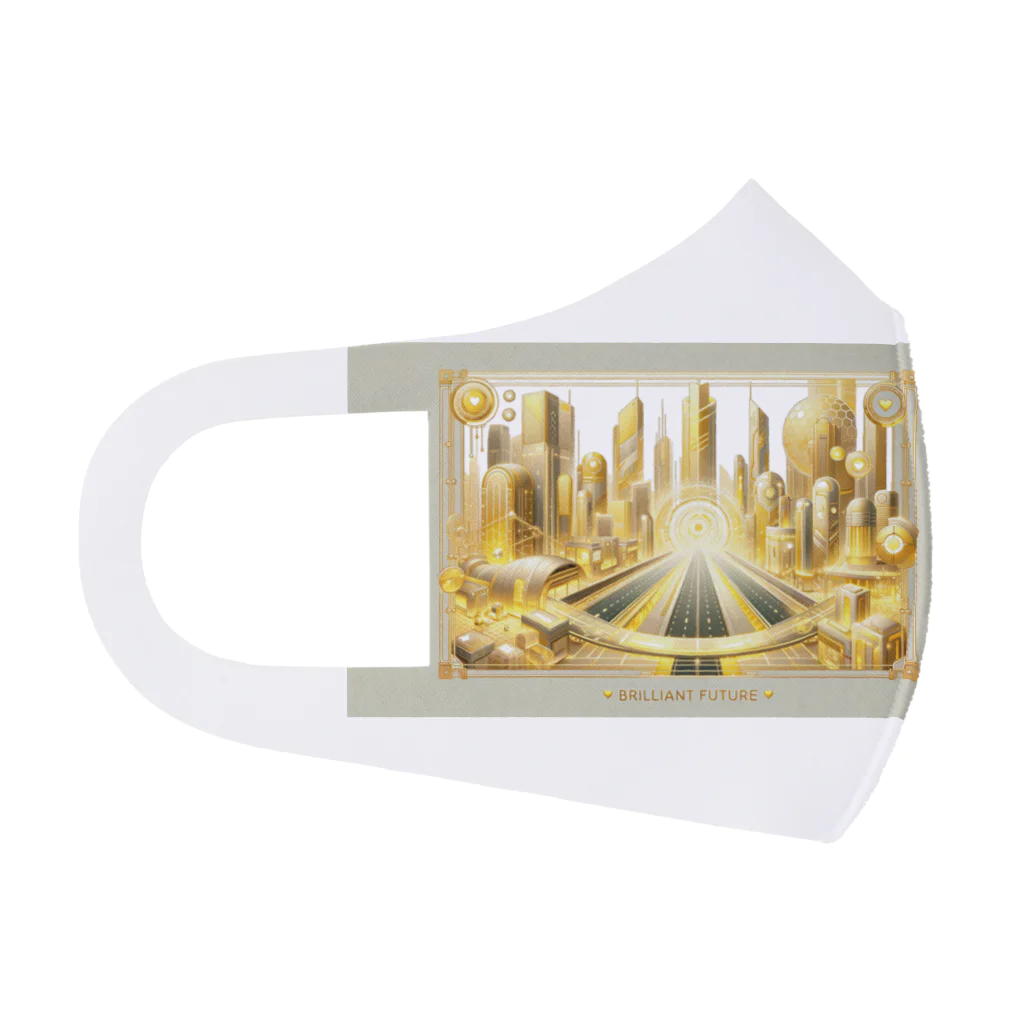 【公式】金運アップのBrilliant Futureの【公式】金運アップBrilliant Futureグッズ Face Mask