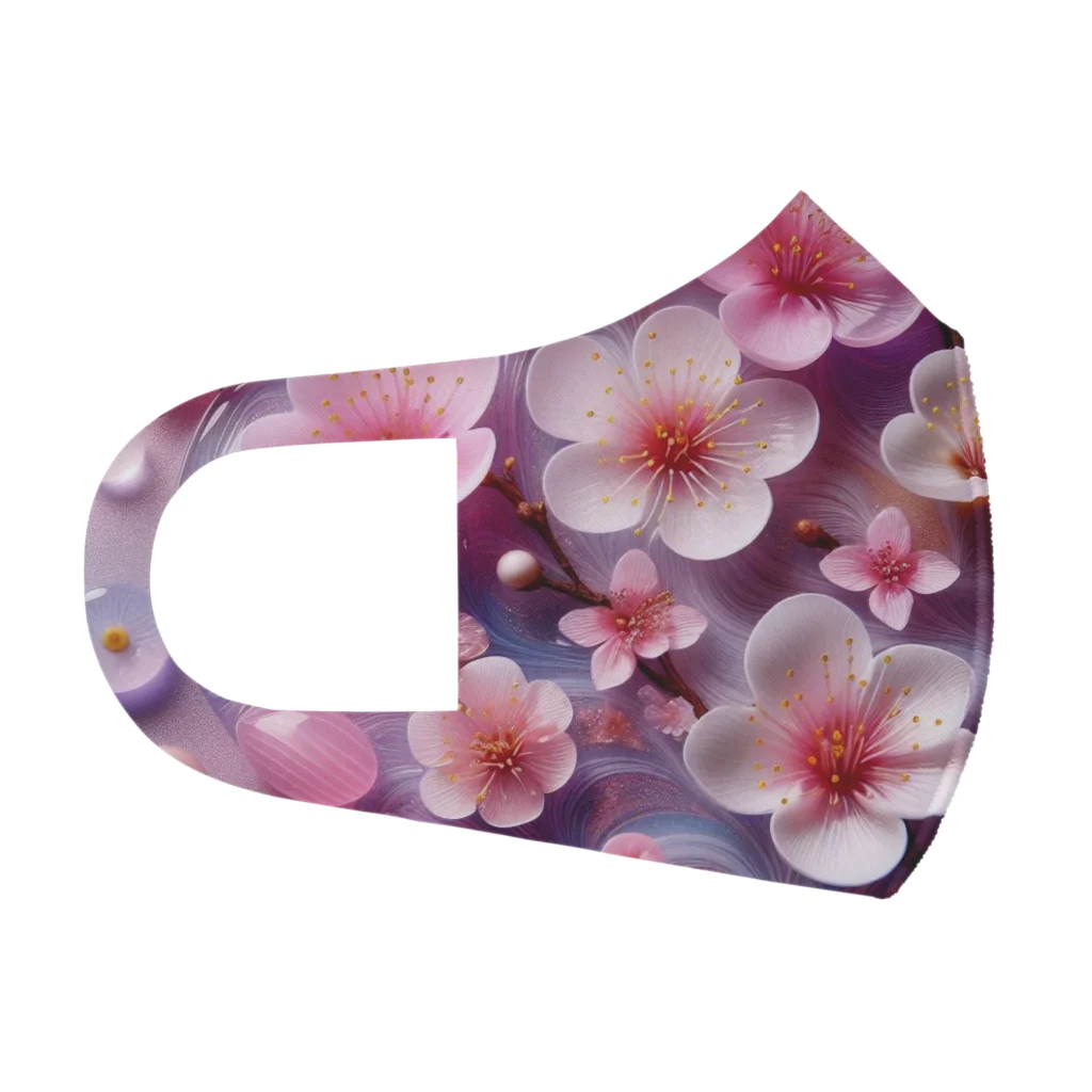 終わらない夢🌈の桜🌸 Face Mask