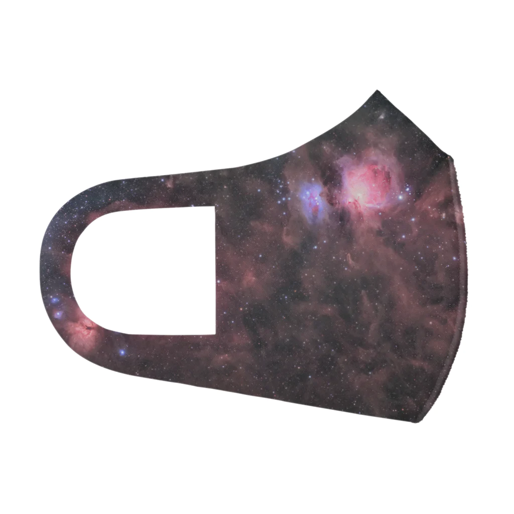 S204_Nanaのオリオン大星雲と馬頭星雲 Face Mask