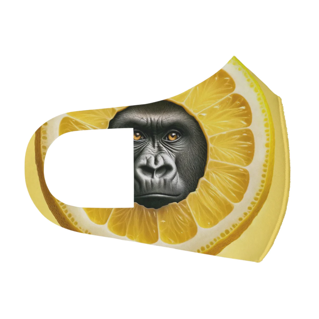 ゴリラショップのThe Mighty Gorilla Lemon  フルグラフィックマスク