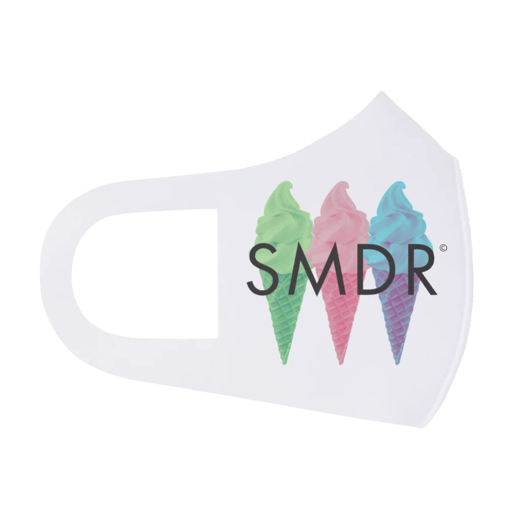 SAMADARA SHOPのソフトクリームTシャツ Face Mask