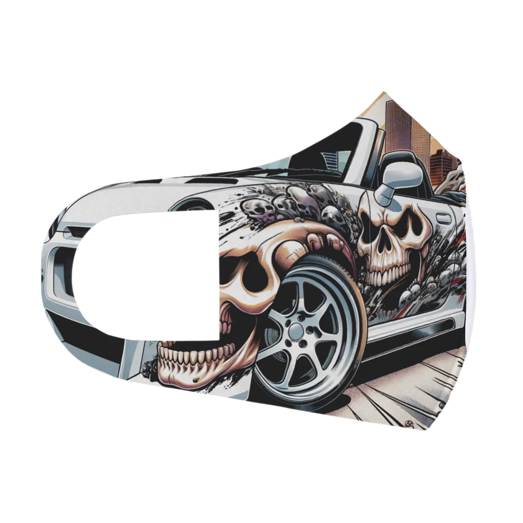 Copen_Skull_Heart_etc ShopのCool Copen！ Face Mask