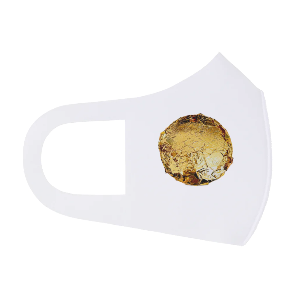 IMABURAIの金箔のボタン フルグラフィックマスク