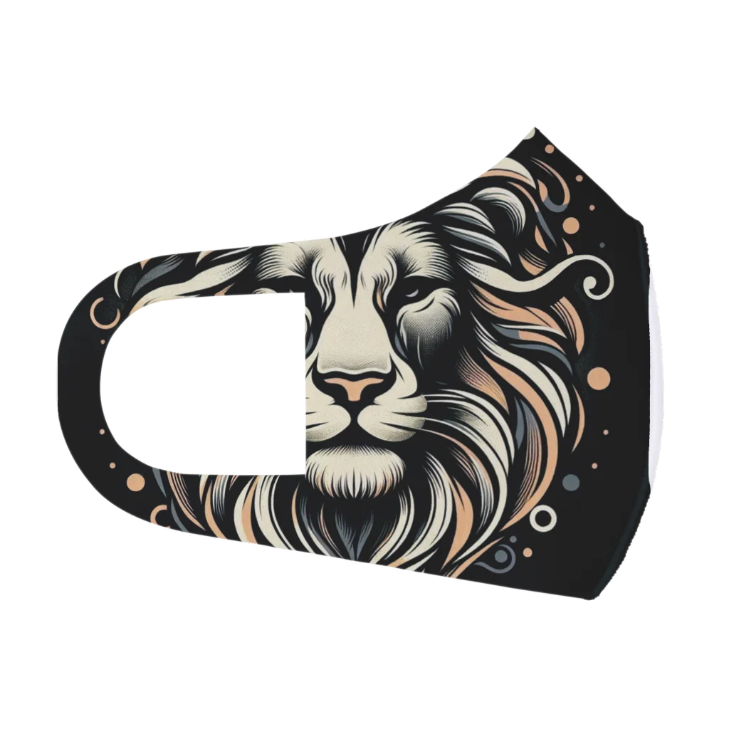 Ono_Mariaの百獣の王ライオン フルグラフィックマスク