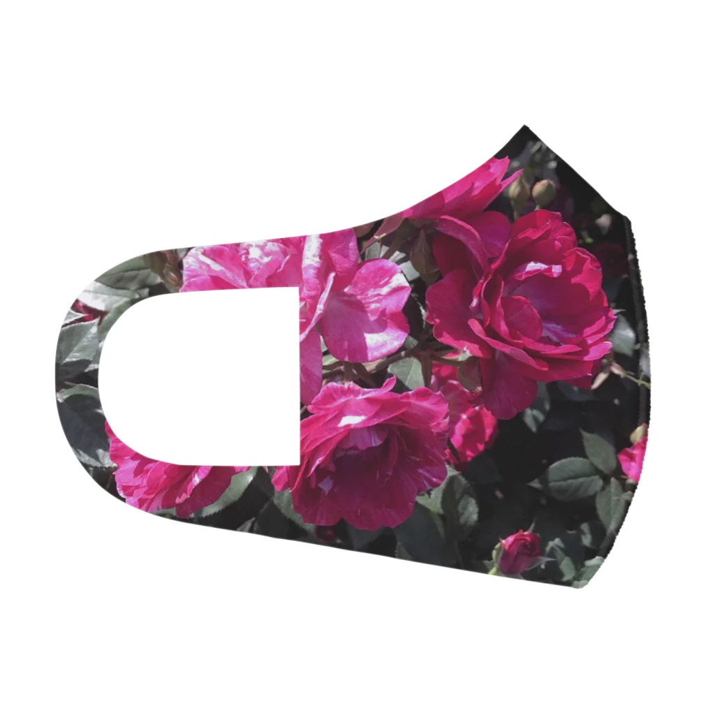 ➖箱庭➖の赤い薔薇 Face Mask