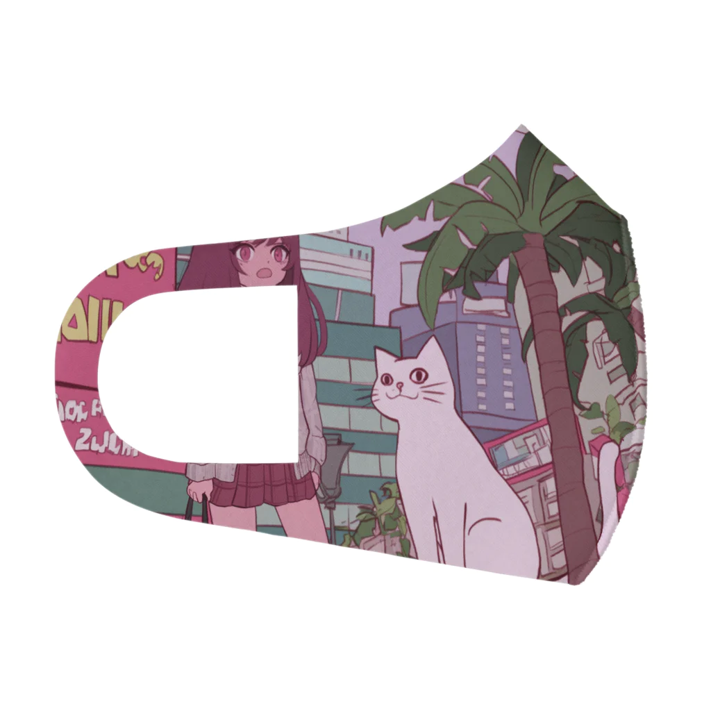 cream meronteaのサイバー・デイドリーム Face Mask