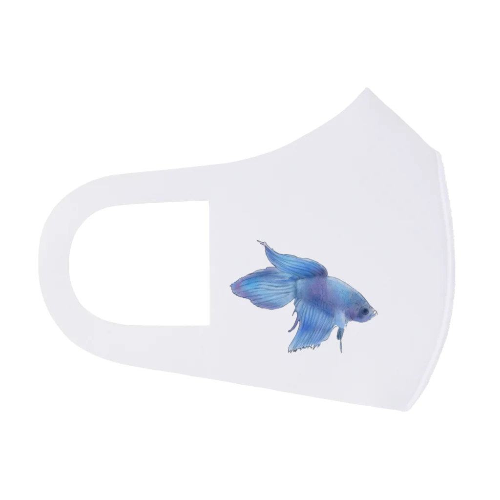 CGCの青色の熱帯魚 フルグラフィックマスク
