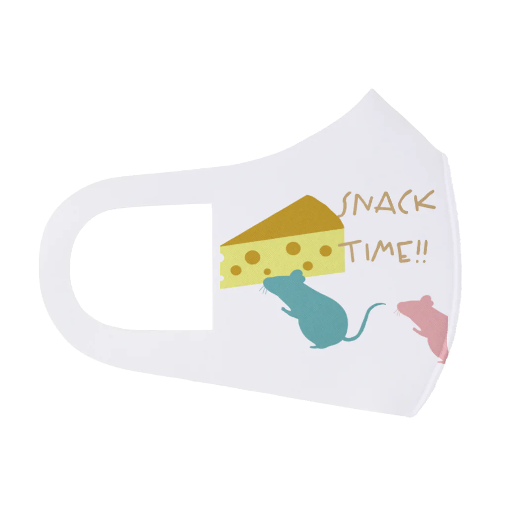 PiZakkuのスナックタイム　ペア１ フルグラフィックマスク