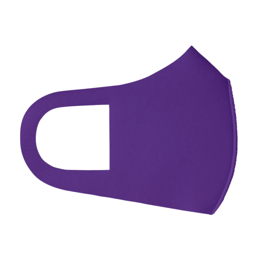田中まり太屋の黒蜜みつこのマスク(紫) フルグラフィックマスク