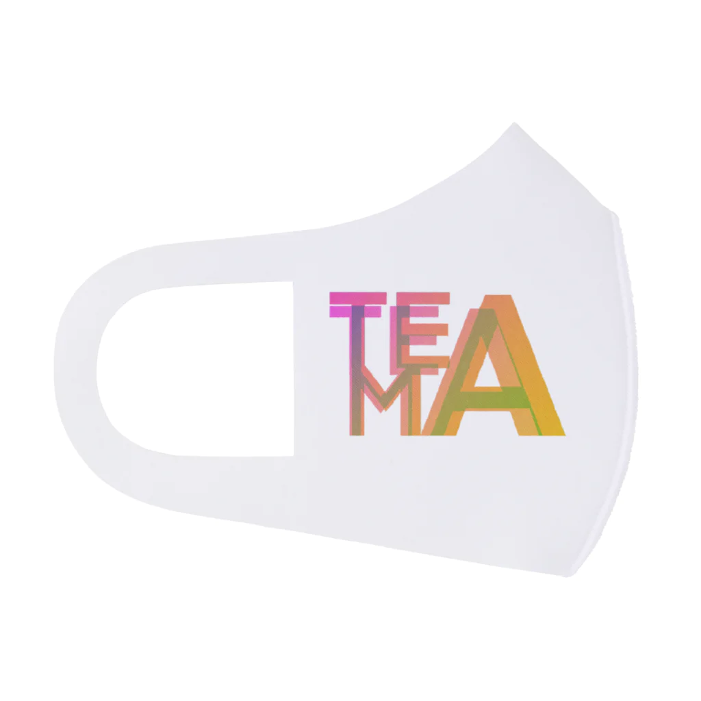 tea-maのファンタジックロゴマスクB Face Mask