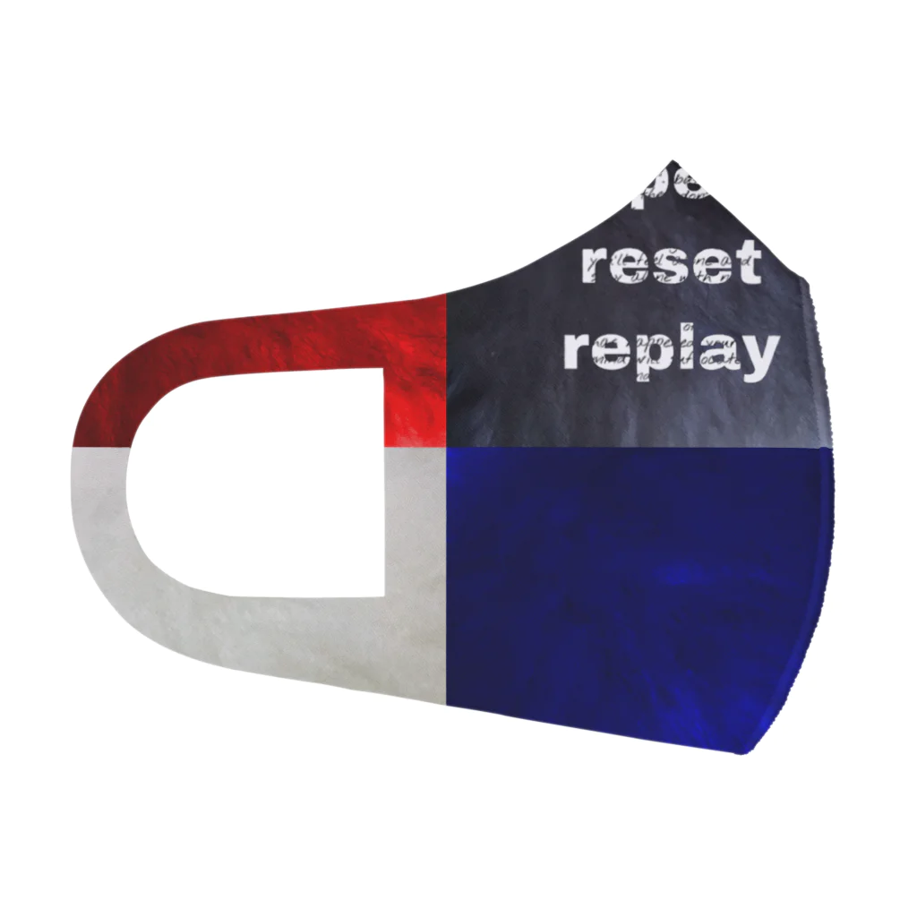 Re:3(リースリー)repeat_reset_replayのリースリー＋八面玲瓏 Face Mask