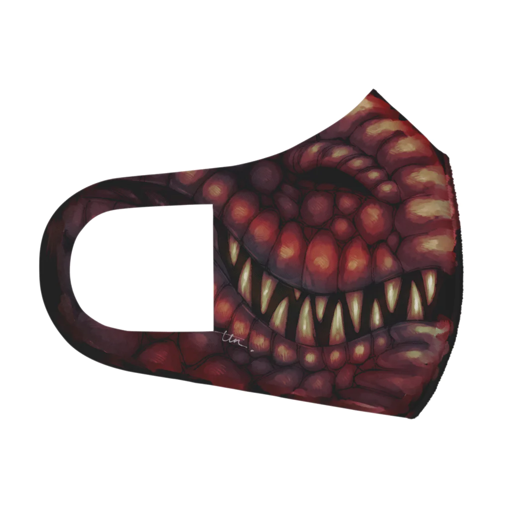 タタナ幻獣館のドラゴンマズル(レッド) フルグラフィックマスク
