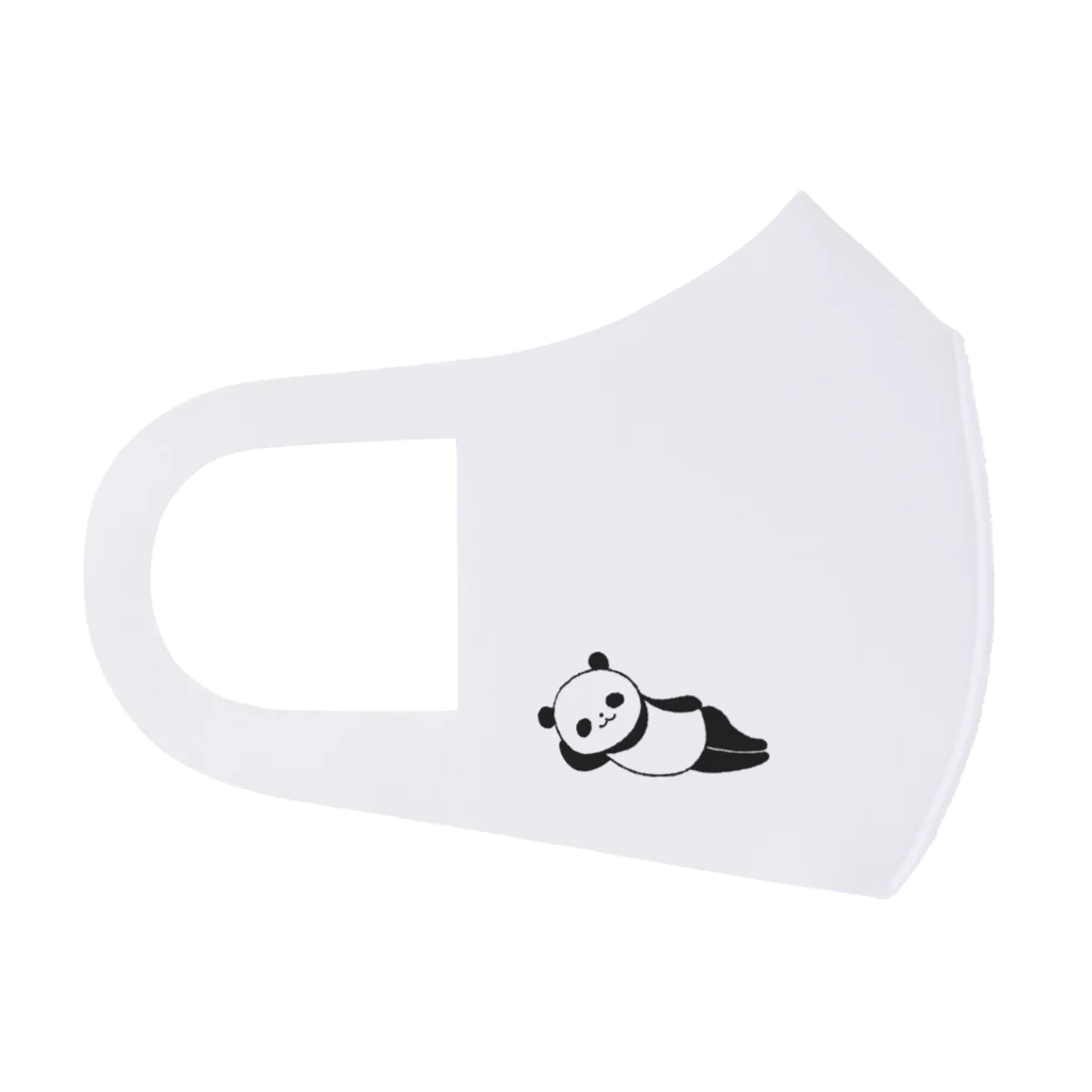 ヒフミヨイのねパンダ フルグラフィックマスク