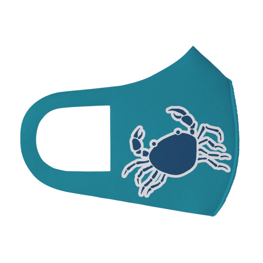 ドラネコ商会の蟹　カニ フルグラフィックマスク