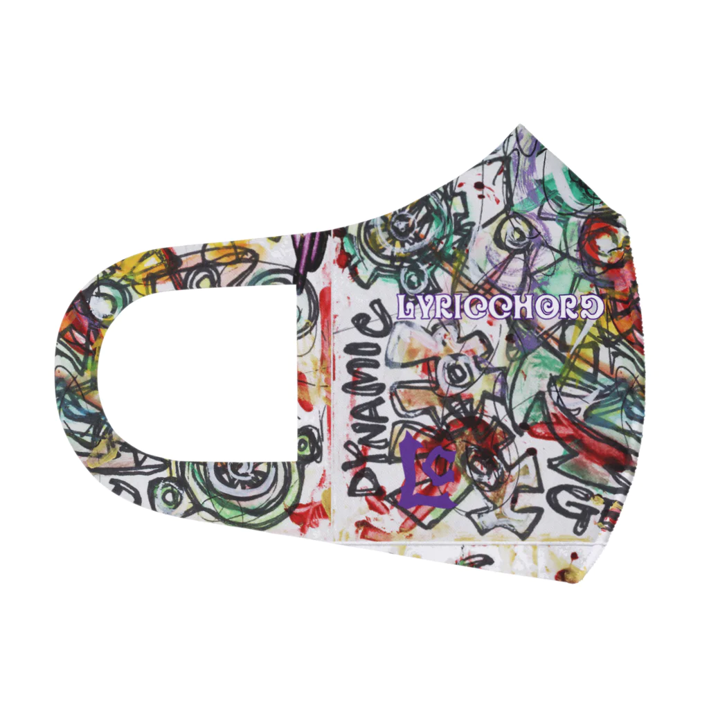 ERIKOERIN ART SHOPのART MASKでPower UP／DYNAMIC POWER GEAR Face Mask