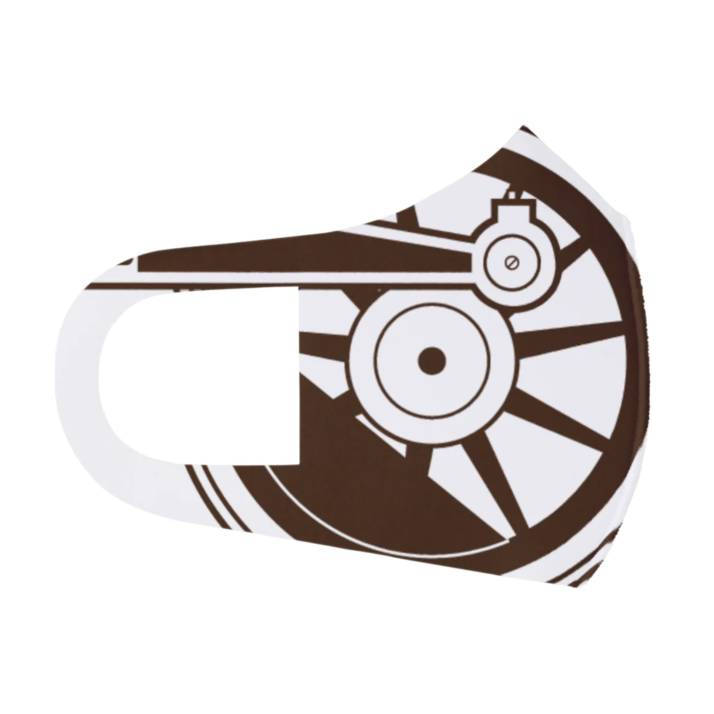 新商品PTオリジナルショップのアプト式機関車動輪(1軸ビッグ) フルグラフィックマスク