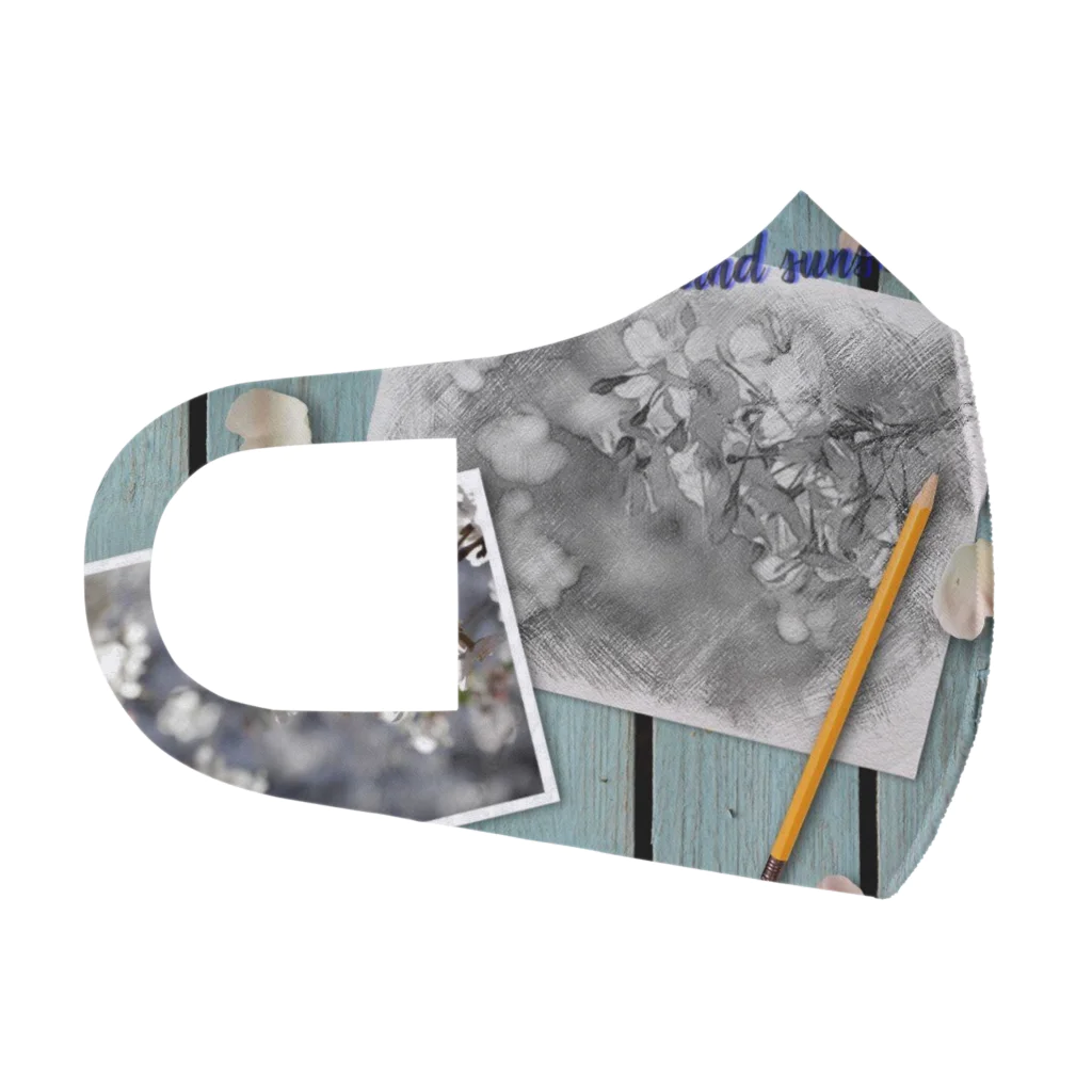 七海 空の桜シリーズ2021 フルグラフィックマスク