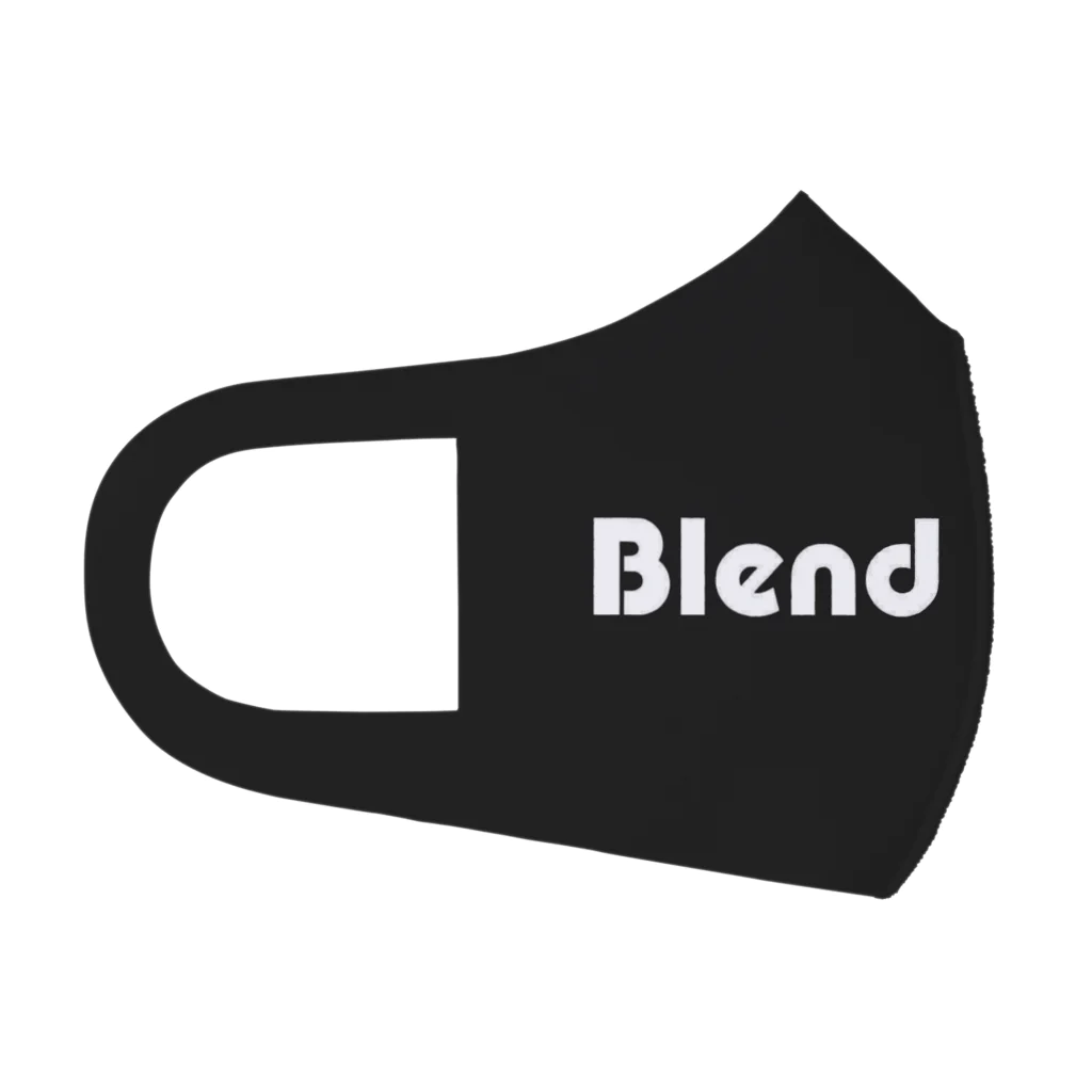 BlendCoffeeのロゴ フルグラフィックマスク
