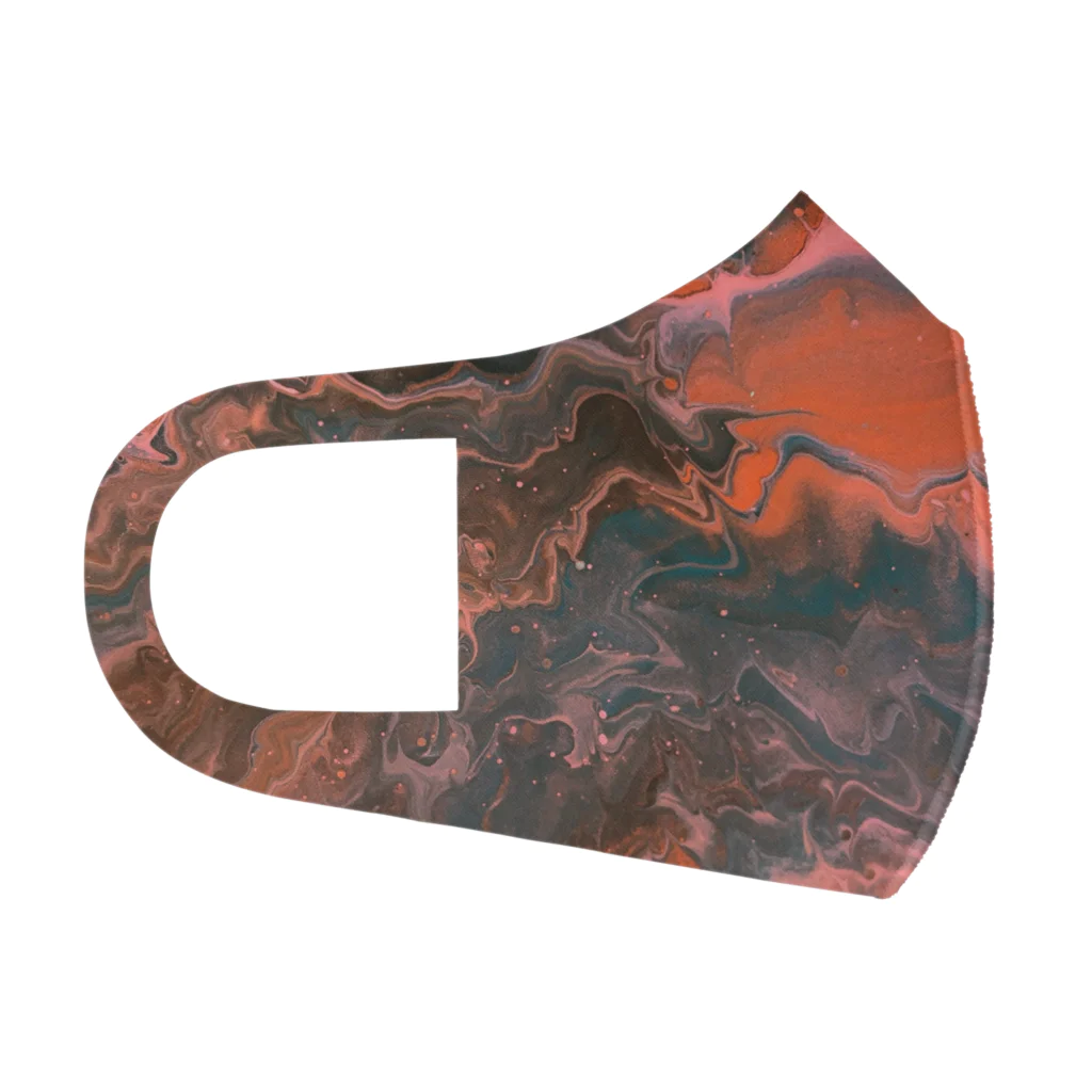 yjb_22のfluidart_flymdl Face Mask