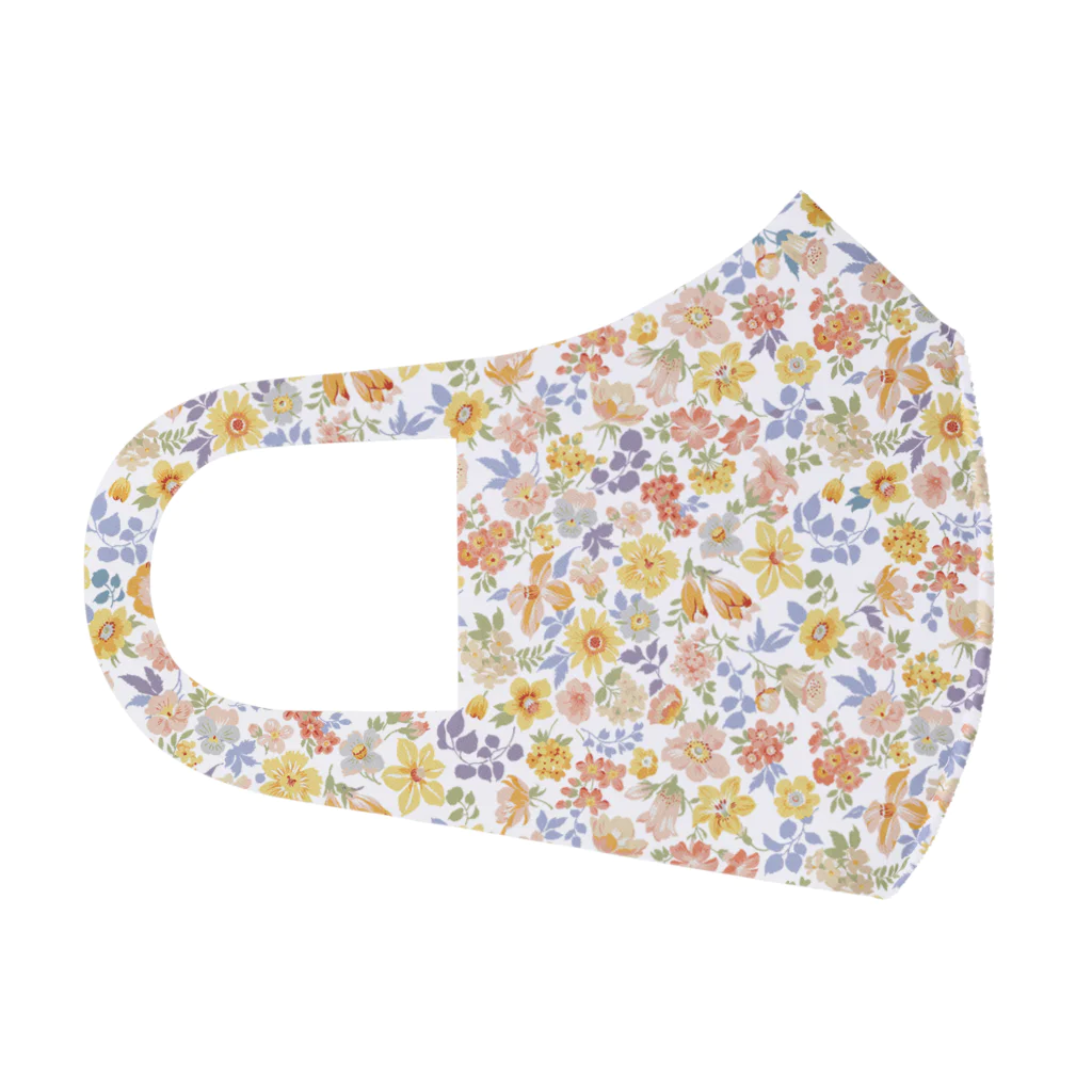 Neo_louloudi(ネオルルディ)のsmall flower garden(yellow) Face Mask