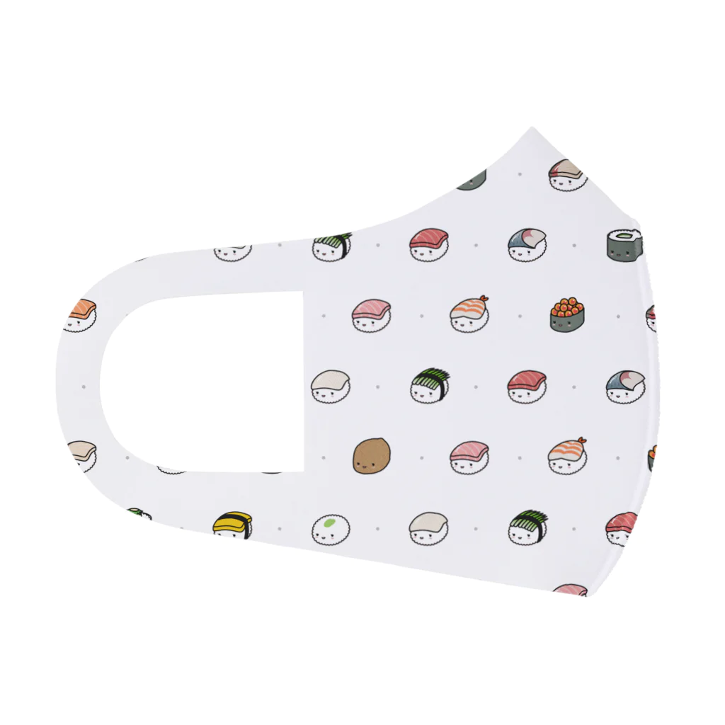 あわゆきの寿司ゆき大集合🍣🍣🍣 フルグラフィックマスク