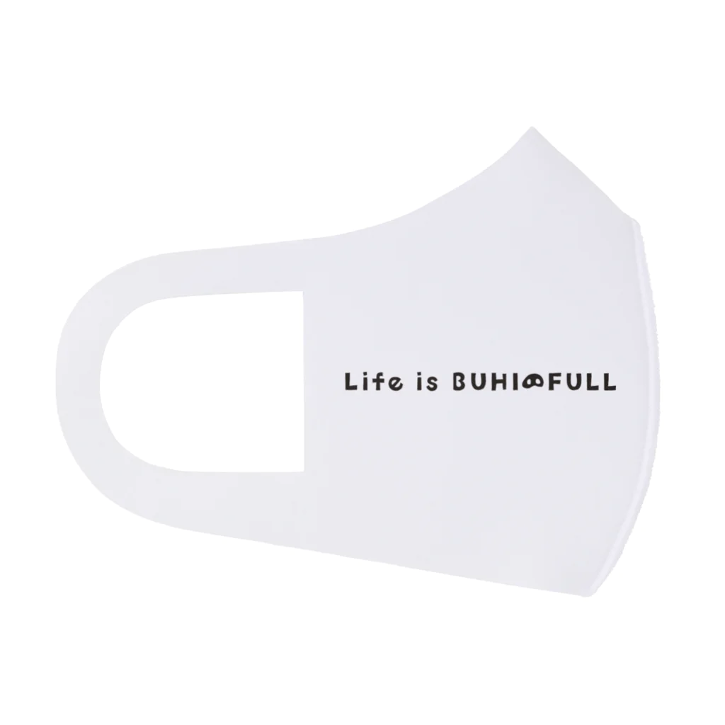 ブルバカ商店のLife is BUHIFULL フォーンVer. フルグラフィックマスク
