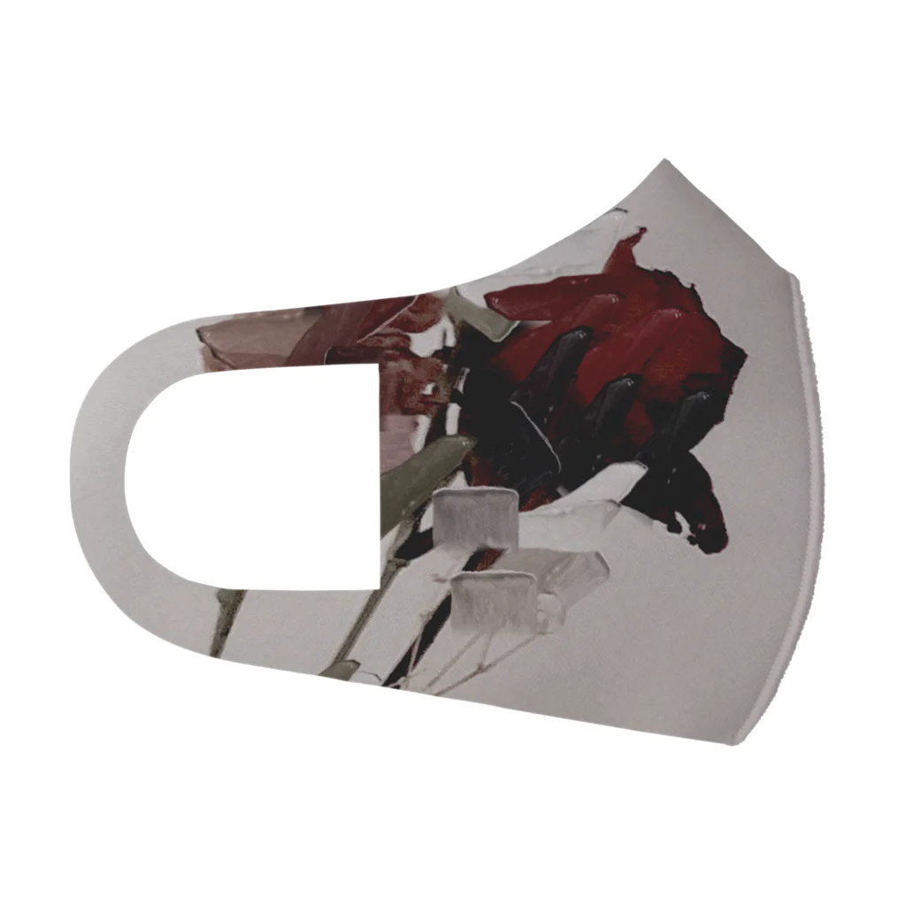 rilybiiのドライフラワー フルグラフィックマスク