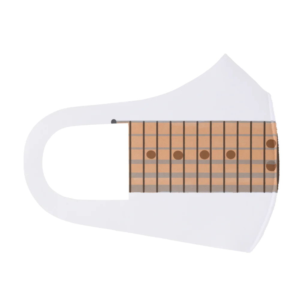 f-cycloneのギター指板 フルグラフィックマスク