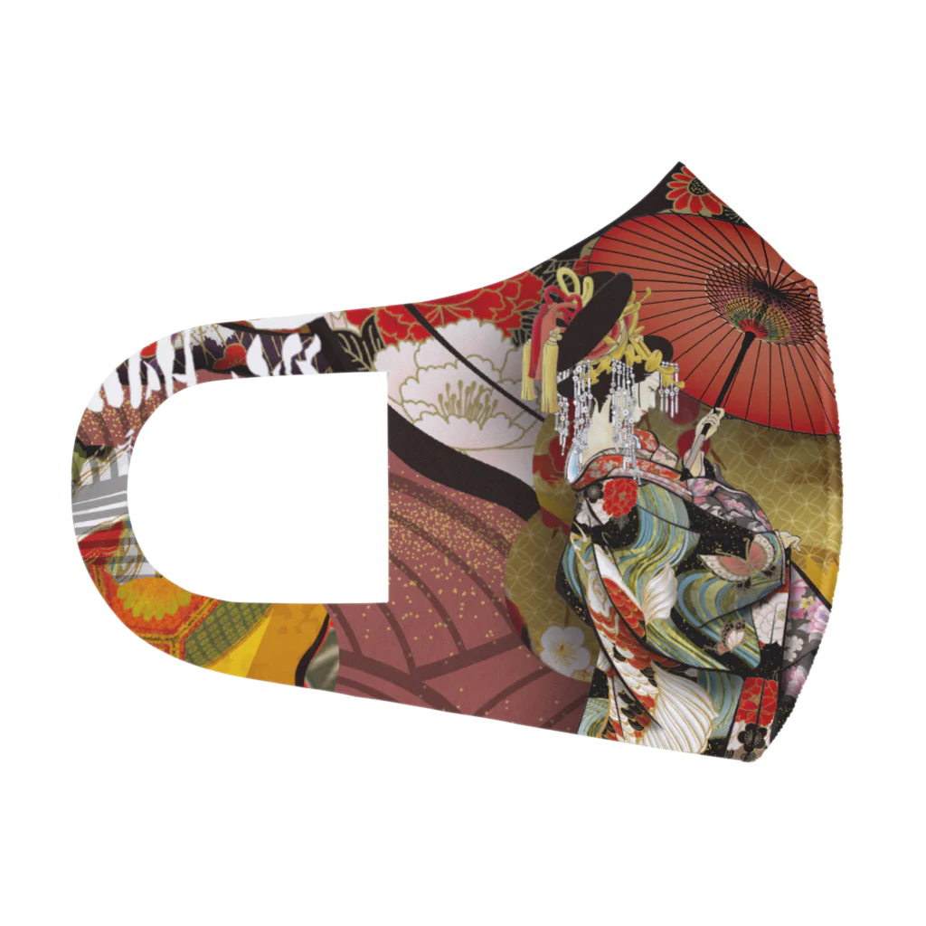 PAPER MOON Groupの伽羅×tarusky8 フルグラフィックマスク