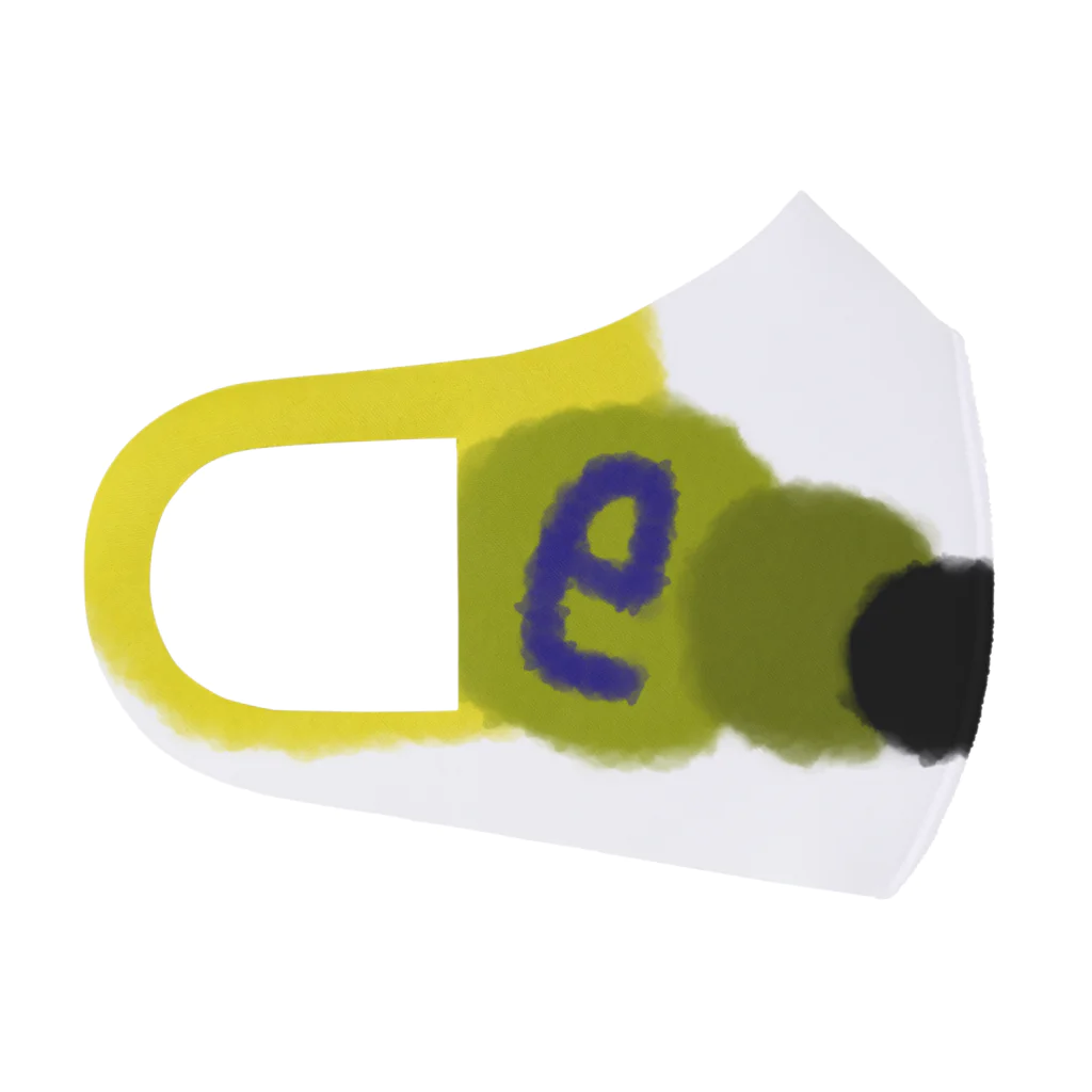 Creamsoda SHOPのイニシャル-E フルグラフィックマスク