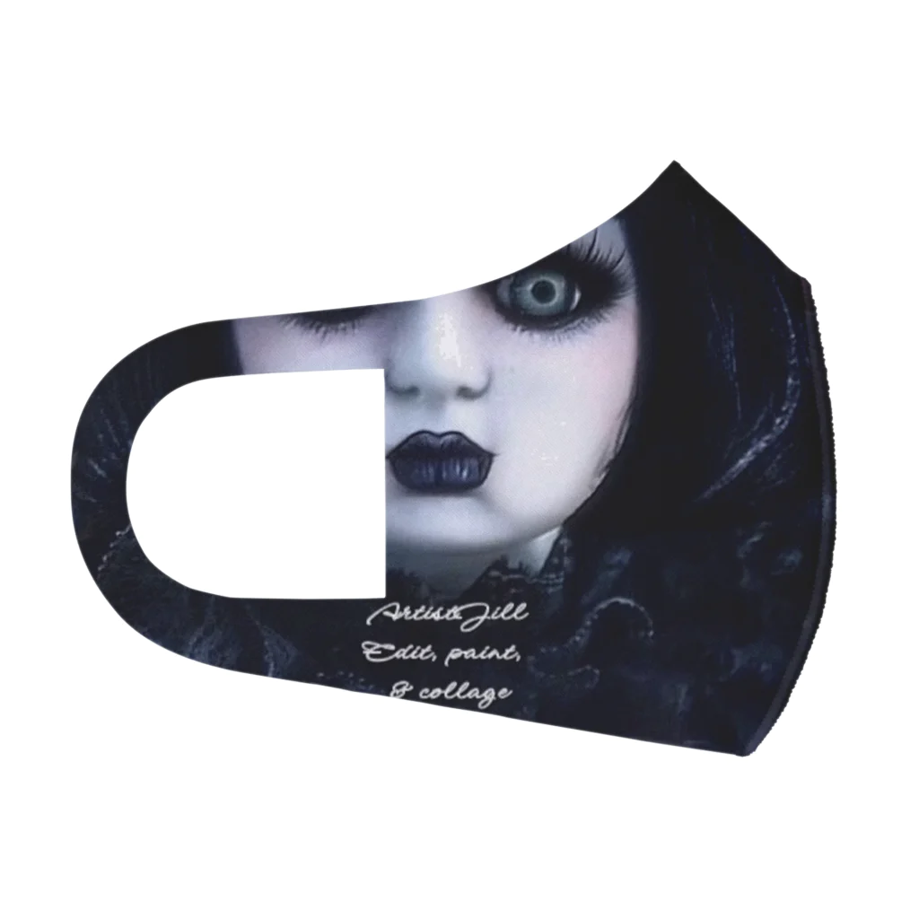 【ホラー専門店】ジルショップのDark Doll (縦長) Face Mask