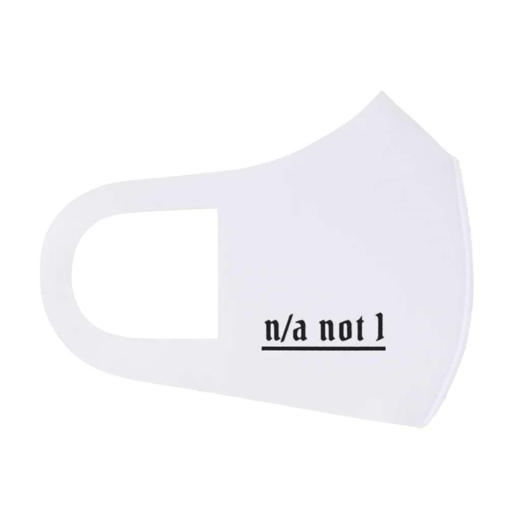 n/a not 1（ナノトーン）のn/a not 1 『Flower eye』 フルグラフィックマスク
