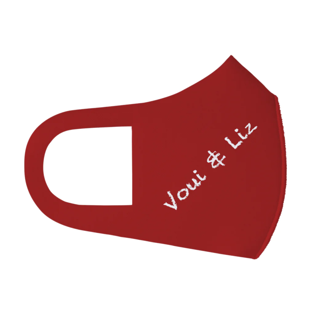 _KURAJISのVoui&Liz_01.1_red Face Mask