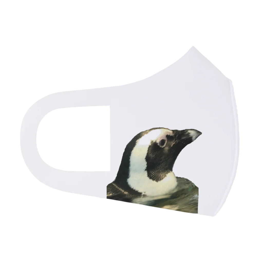 おれんじの右向きペンギン Face Mask