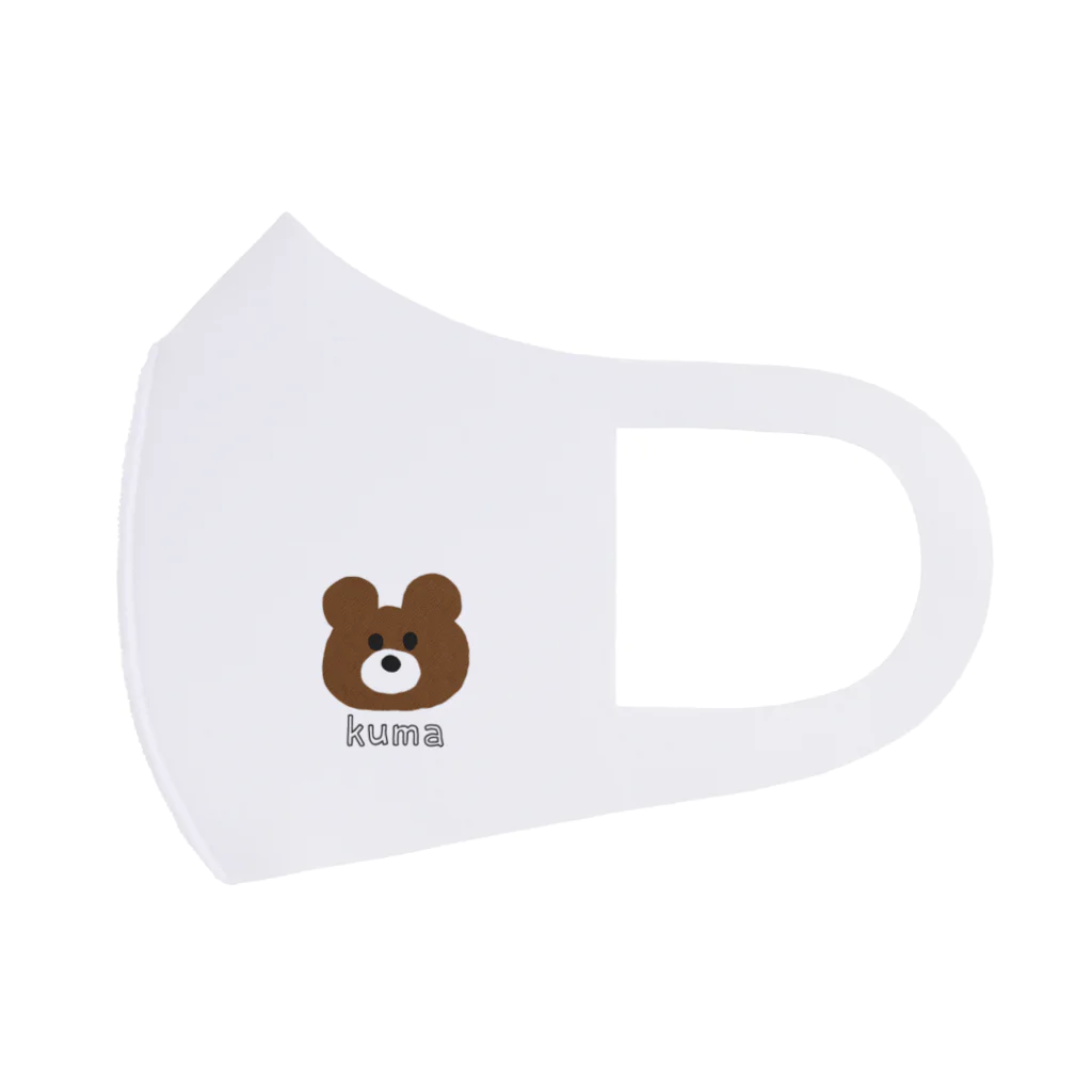 m-osachiのkuma くま Face Mask