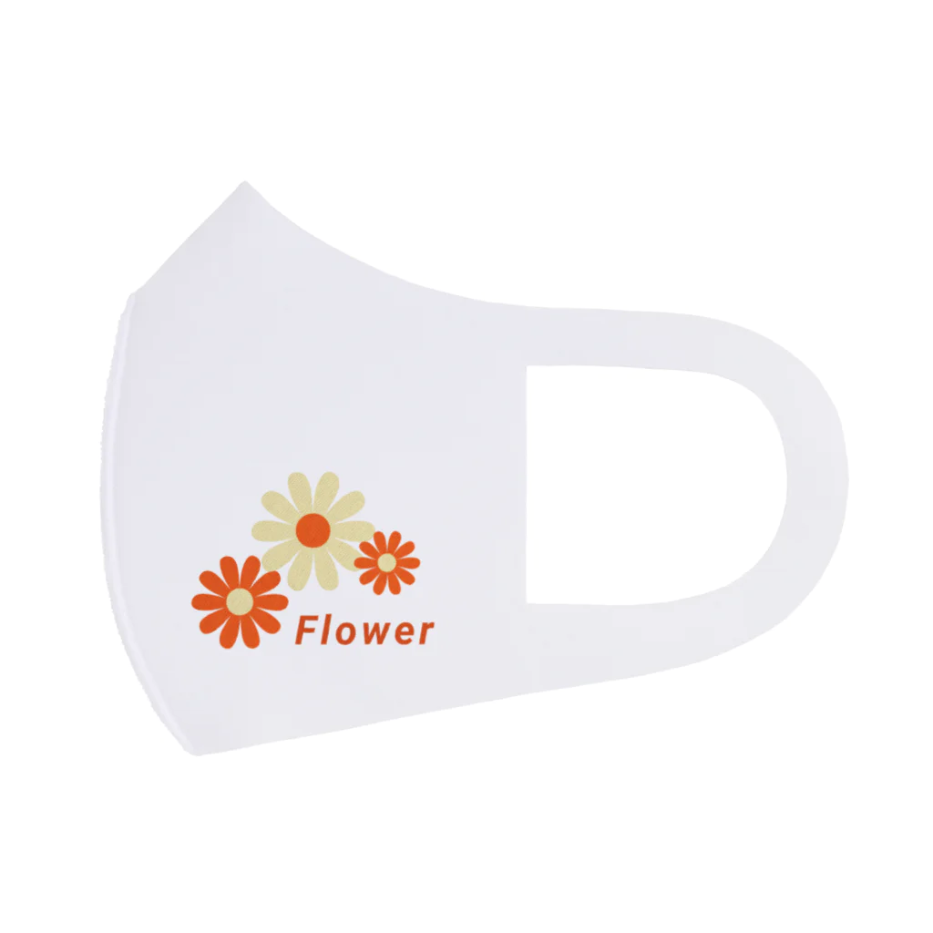 kazeou（風王）のレトロ風花(Flower)YP-3 Face Mask