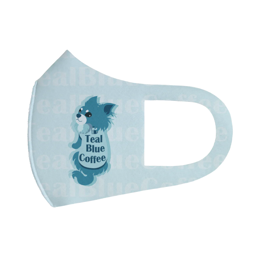 Teal Blue Coffeeのなに？ Face Mask