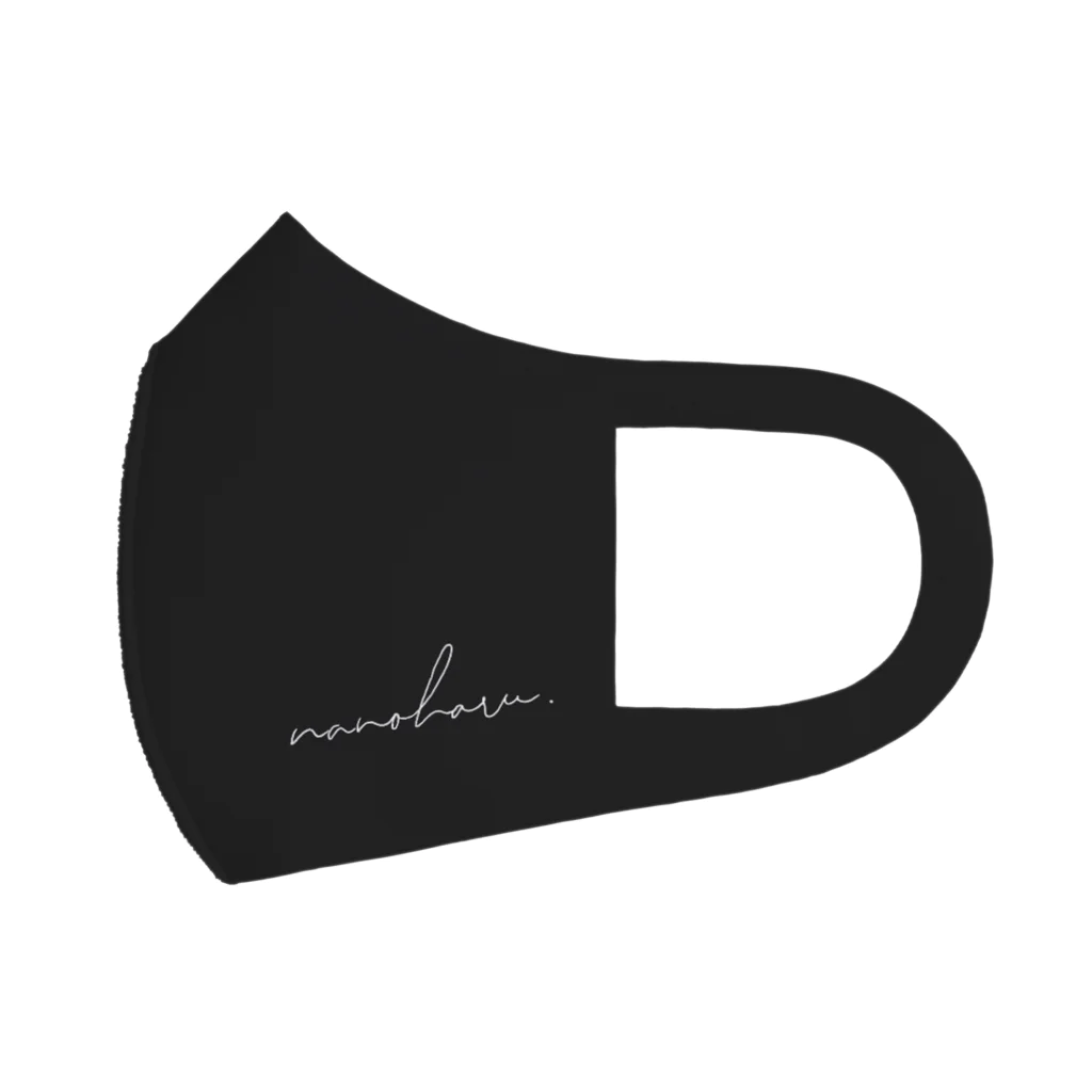 wasabi_nanoharu_shopのsimple logo. フルグラフィックマスク