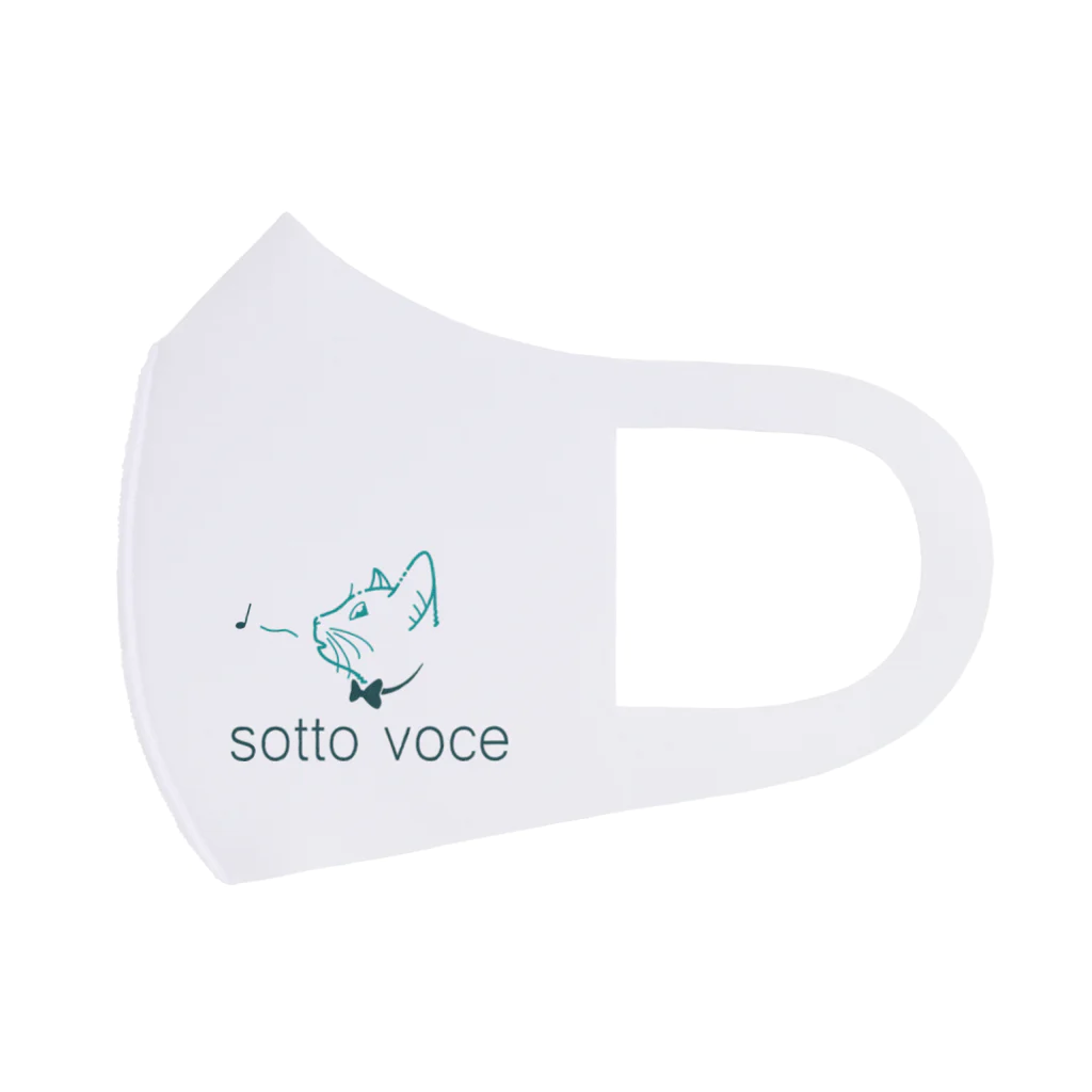 Ohashiのsotto voce(ねこ) Face Mask