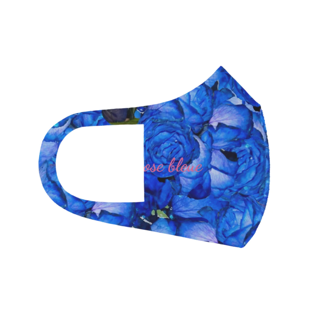 水彩屋のLa rose bleue Face Mask