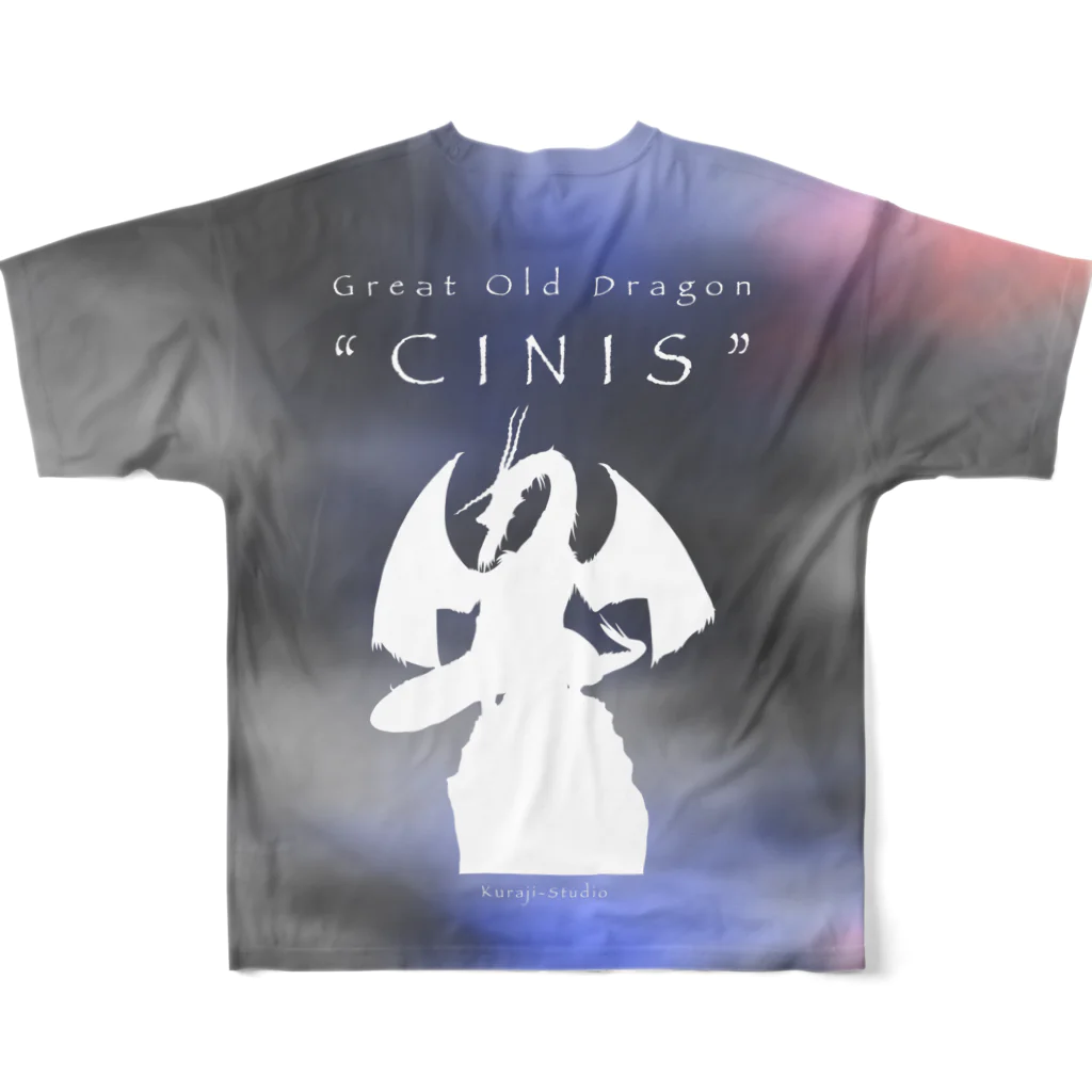 _KURAJISのCINIS_00_ft All-Over Print T-Shirt :back