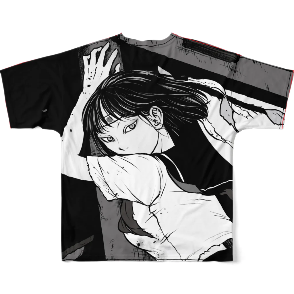 Coakira★核殺のLunatic Gabbers フルグラフィック Tシャツ フルグラフィックTシャツの背面