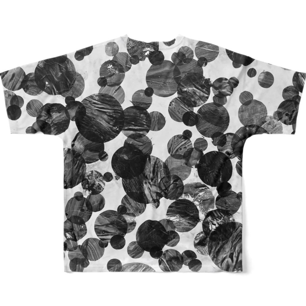 omuramの雑交・両面フルグラフィック表・裏別パターン All-Over Print T-Shirt :back