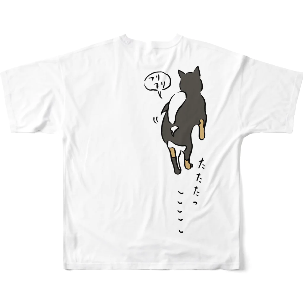 Misa Funeral Storeのニコのいたずら【カメラ編】 フルグラフィックTシャツの背面